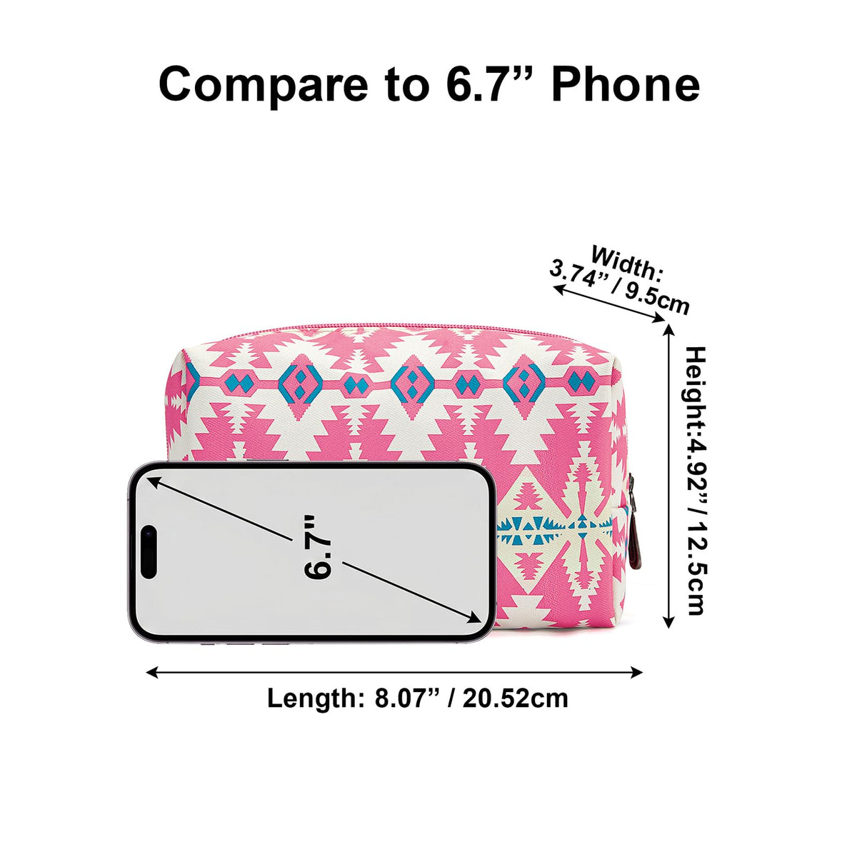 Wrangler Travel Makeup Bag Portable Cosmetic Bag for Women Waterproof - thewildfolk Wrangler Travel Makeup Bag Portable Cosmetic Bag for Women Waterproof